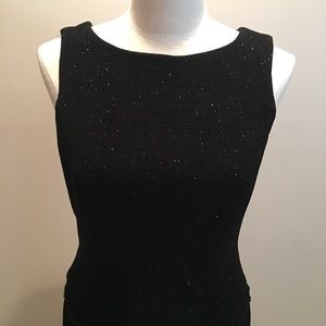 Sparkling Black Evening Dress